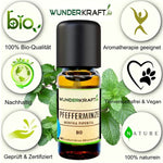 Lade das Bild in den Galerie-Viewer, Entdecken Sie die natürliche Kraft des ätherischen Pfefferminzöls! 100% naturrein und laborgeprüft für Aromatherapie, Hautpflege und Entspannung. Vielseitige Anwendungen für Mensch und Tier. Überzeugen Sie sich selbst von der Wirkung! Jetzt bestellen und die Natur in Ihr Zuhause holen.