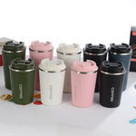 Lade das Bild in den Galerie-Viewer, Der perfekte Thermobecher und Kaffeebecher to go für Genießer und Vielbeschäftigte! Du suchst nach einem Kaffeebecher, der nicht nur funktional ist, sondern auch stilvoll, farbig und ansprechend ist? Unsere Thermo-Kaffeebecher to go erfüllen all diese Kriterien und noch mehr!
