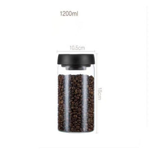 Holen Sie sich jetzt unsere hochwertigen Vakuumdosen Vakuumbehälter aus Glas! Bewahren Sie Kaffeebohnen, Tee und Gewürze frisch auf, indem Sie die Luft einfach absaugen. Dank des luftdichten Designs bleiben Ihre Lebensmittel bis zu einem Monat frisch. Bestellen Sie jetzt und halten Sie Ihre Lebensmittel länger frisch!