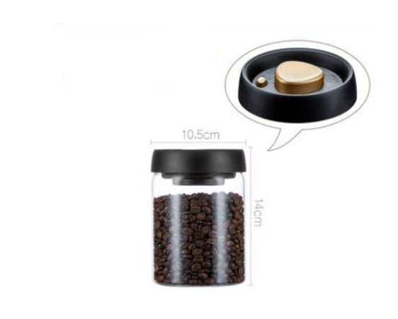 Holen Sie sich jetzt unsere hochwertigen Vakuumdosen Vakuumbehälter aus Glas! Bewahren Sie Kaffeebohnen, Tee und Gewürze frisch auf, indem Sie die Luft einfach absaugen. Dank des luftdichten Designs bleiben Ihre Lebensmittel bis zu einem Monat frisch. Bestellen Sie jetzt und halten Sie Ihre Lebensmittel länger frisch!